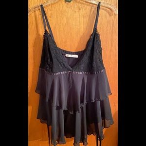 🎉HP🎉 Sexy Black Sheer Babydoll